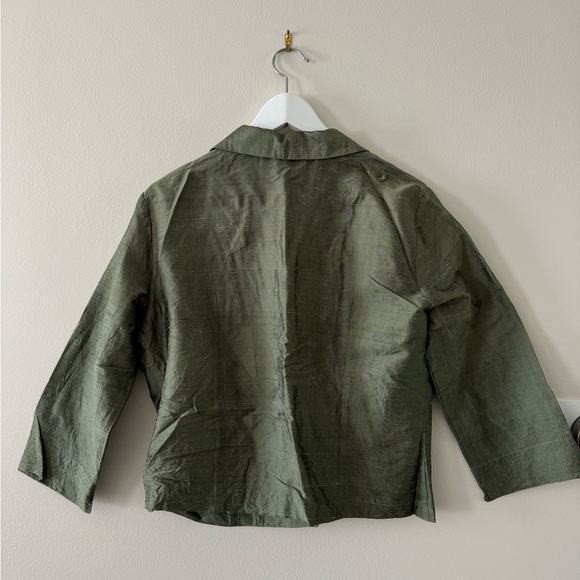 Linda Bertozzi - Silk Button Down - Picture 2 of 2